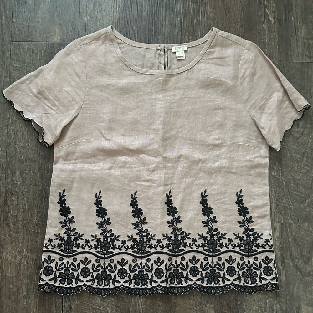 Beautiful linen top